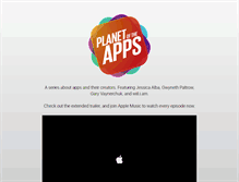 Tablet Screenshot of planetoftheapps.com